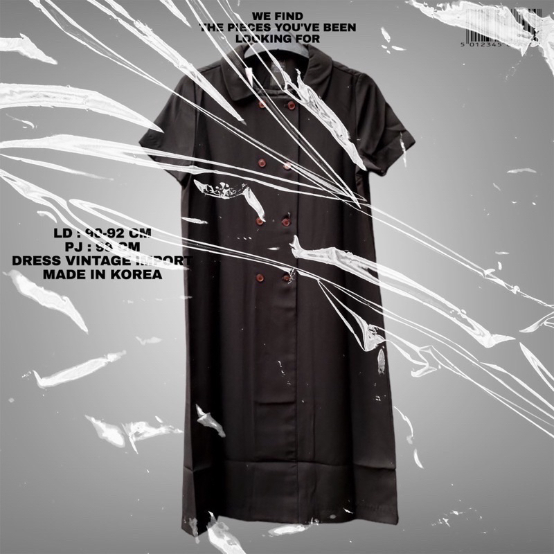 dress blazer/black dress/korean style/korean dress/vintage dress/balmain dress/dress bkk/office dres