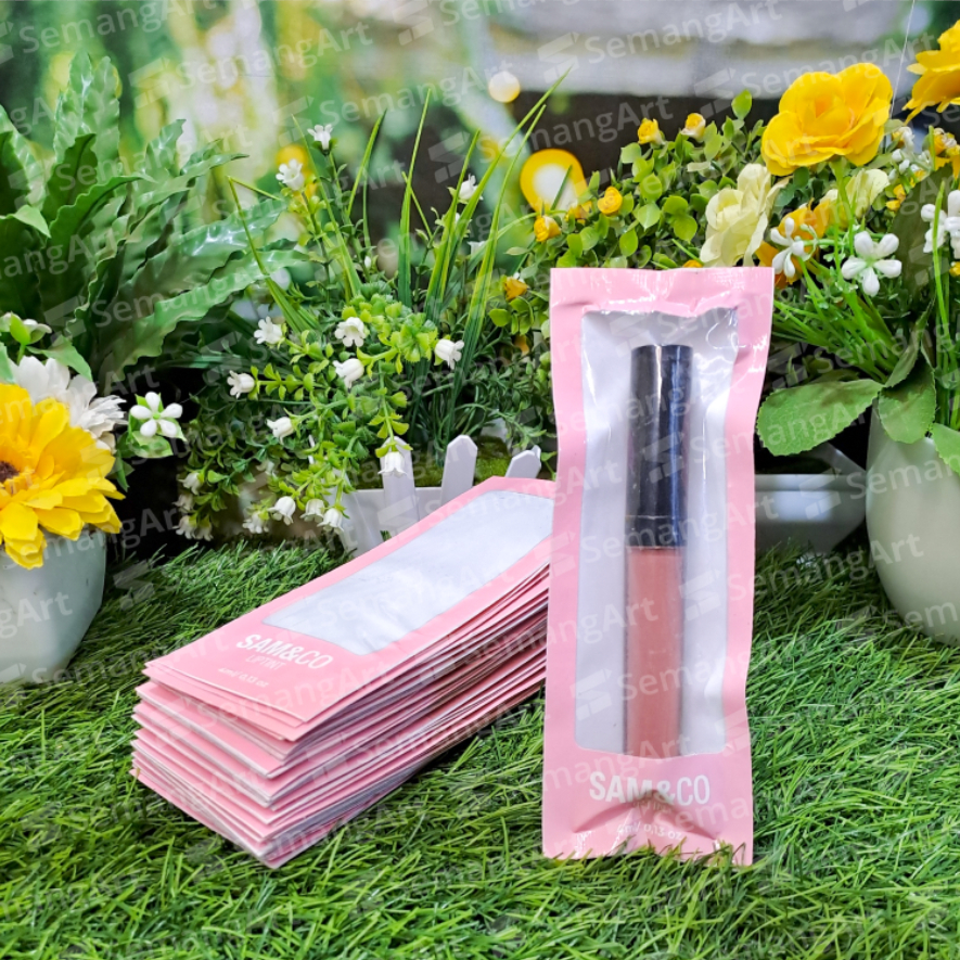 

Cetak Kemasan Sachet Kombinasi Window Transmetz Transparan Full Printing