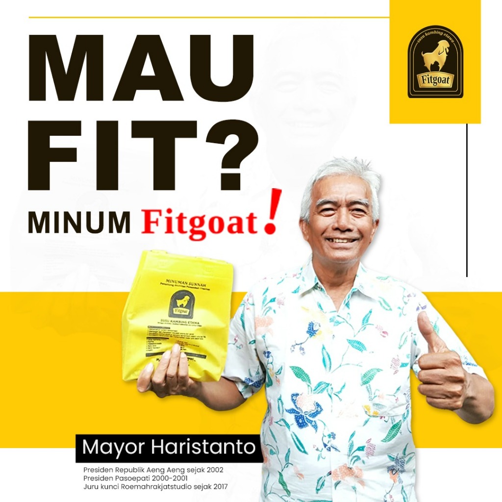 

Fitgoat Susu Kambing Etawa herbal yang tidak bau kambing dan berbahan herbal alami