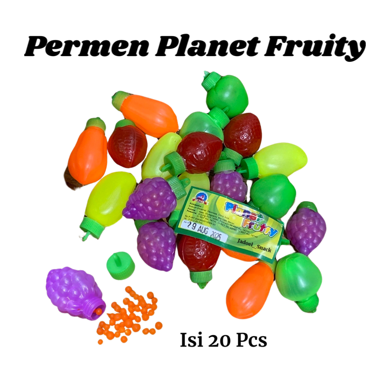 

Permen Planet Fruity 20 Pcs Rasa Buah by Jadoel_Snack