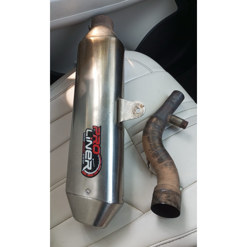 Knalpot silincer ProLiner utk klx 250 second