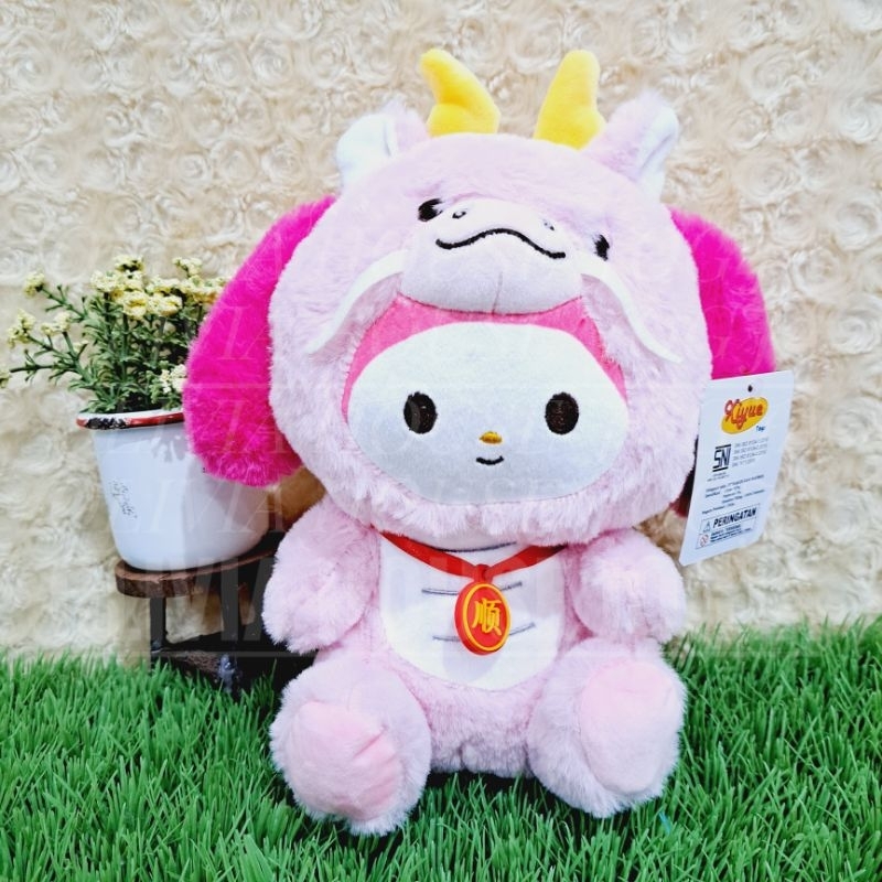 Boneka My Melody Kostum Naga 8" Boneka Sanrio Kostum Naga S Boneka Kostum Naga