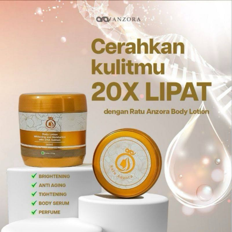 ANZORA Lotion Ratu Anzora DNA Salmon