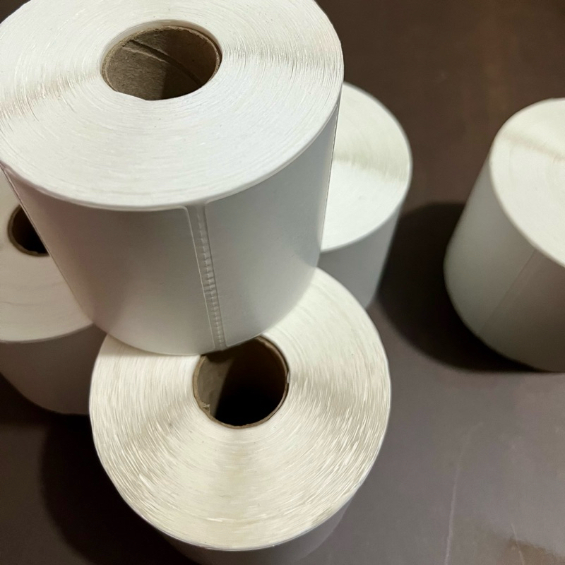 

LABEL BARCODE THERMAL UK 70 x 40 mm , thermal tanpa ribbon isi 900 pcs