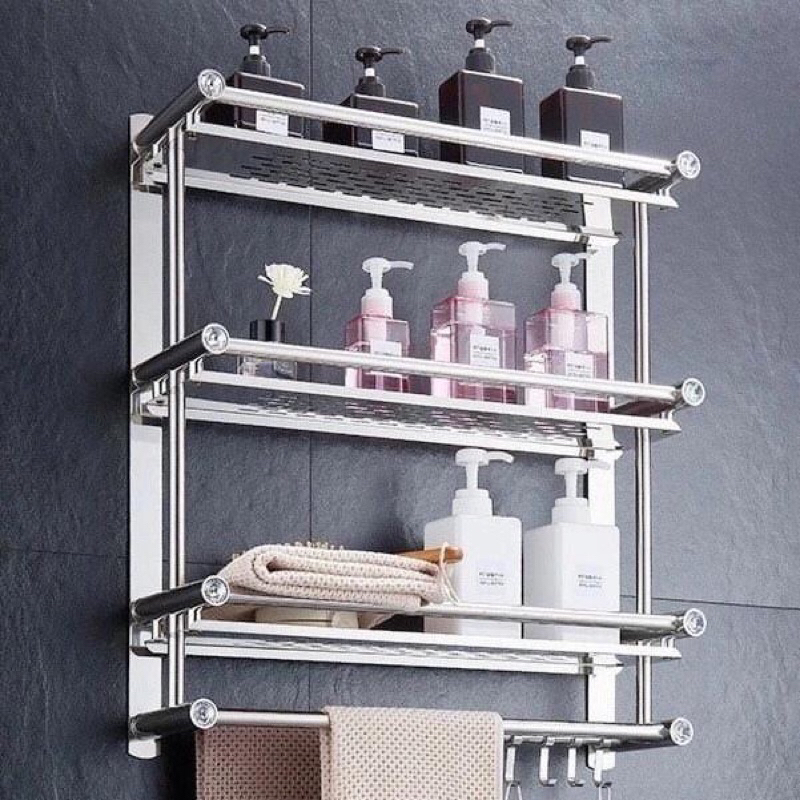 1197 rak dinding kamar mandi/3 layer