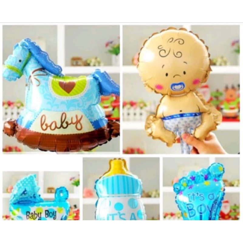 COD BALON FOIL TEMA BEBY BALON BAYI BALON AQIQAH BALON TEDAK SITEN