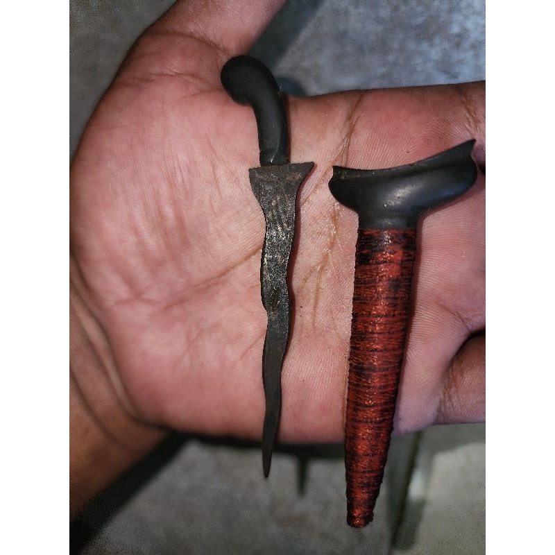 keris combong unik langka kecil antikk