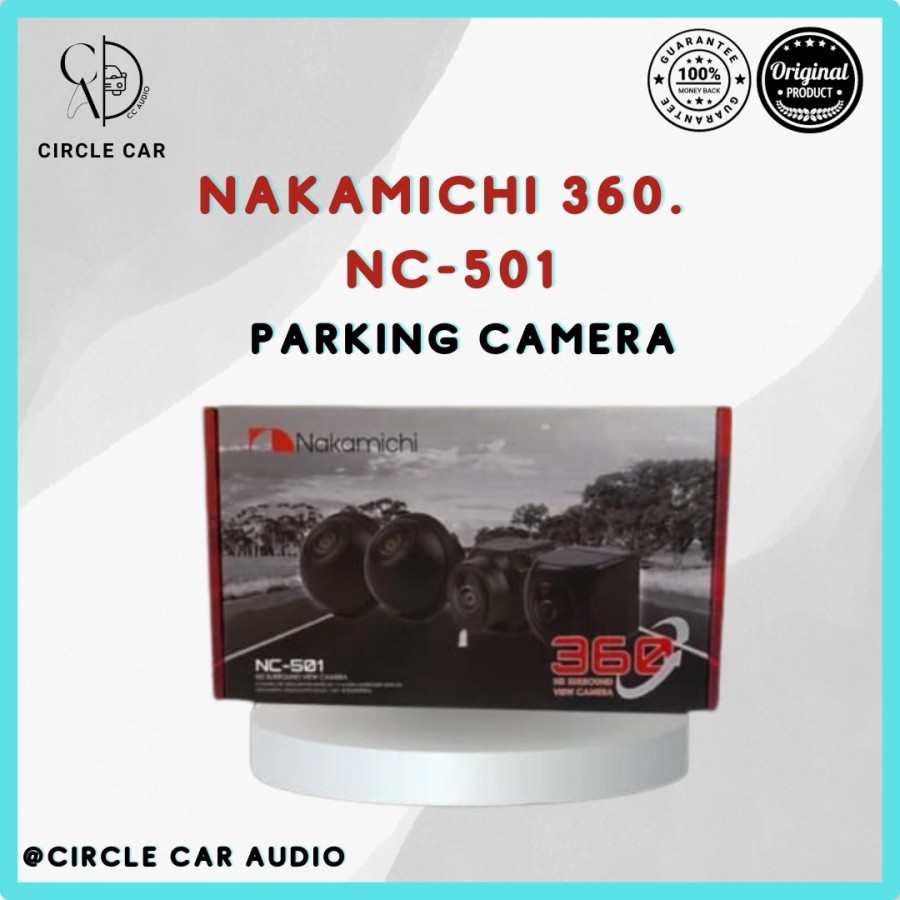 KAMERA 360 NAKAMICHI NC 501 / KAMERA PARKIR MOBIL UNIVERSAL