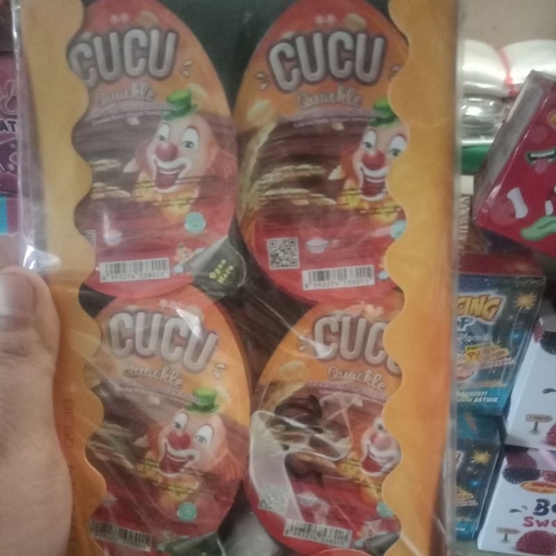 

permen cucu quackle perkotak isi24