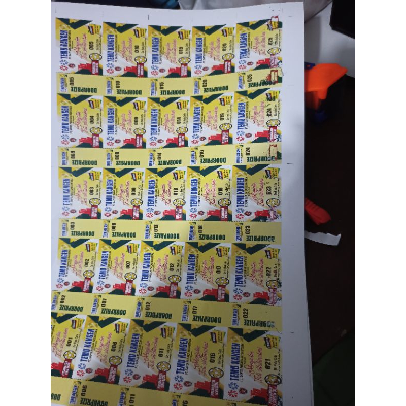 

sticker vynnil A3 tanpa cutting