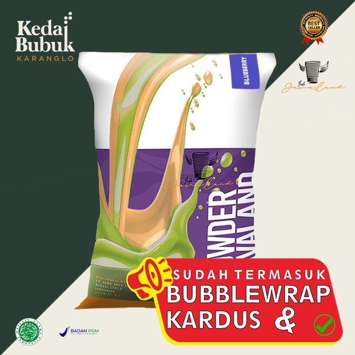 

(Reguler) Bubuk Minuman Blueberry Javaland Kemasan 1 Kg