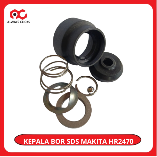 Tutup Kepala Bor Makit4 HR2470 Nose Cap Set Holder Assy HR 2470