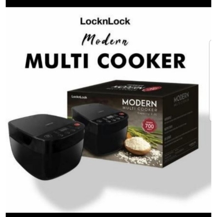 Lock n Lock Modern Multi Cooker 700W Rice cooker, Steamer, Oven.Ori