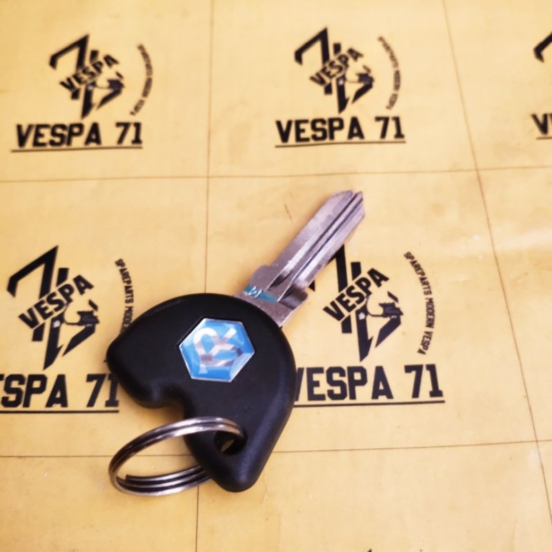 Kunci Blank Key Vespa Matic / Anak Kunci Vespa Matic