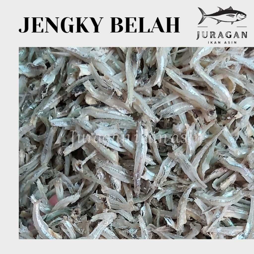 

IKAN TERI JENGKY BELAH KEMASAN 250GR BISA COD / TERSEDIA HARGA GROSIR