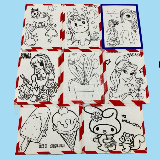 

HLID - (25 Pcs) [Lis Lakban] Styrofoam Lukis Uk 30x40x1 cm / Sterofoam Lukis Anak Lis Lakban