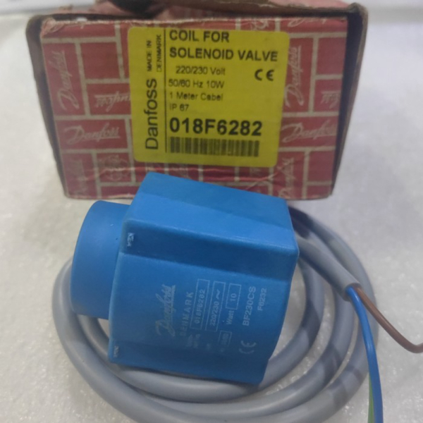 

Dijual Coil Solenoid 220V Danfoss 018F6262 Cable 1meter 10W Diskon