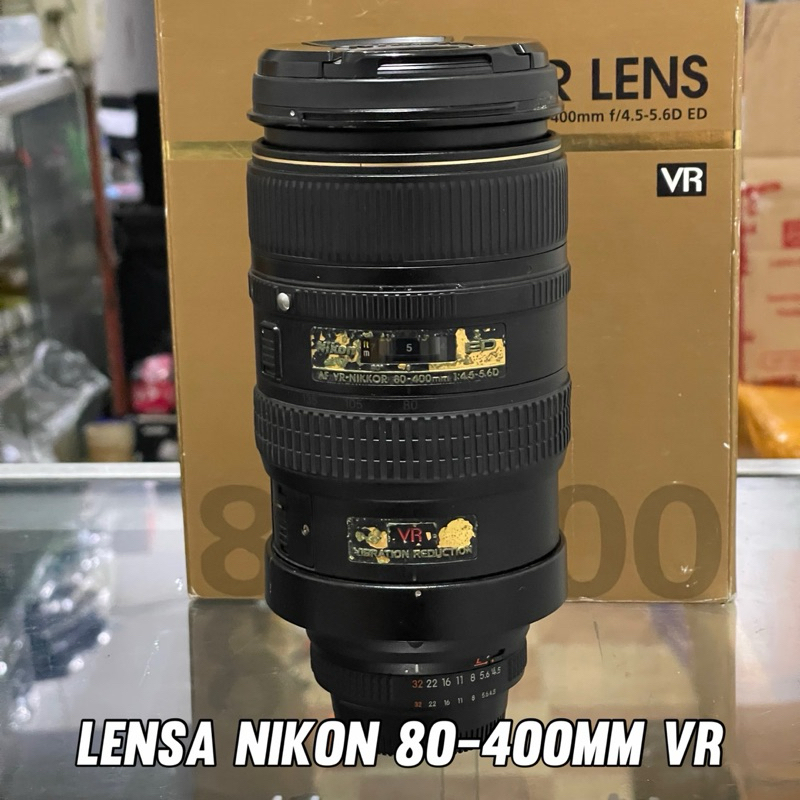 lensa tele nikon AF 80-400mm VR