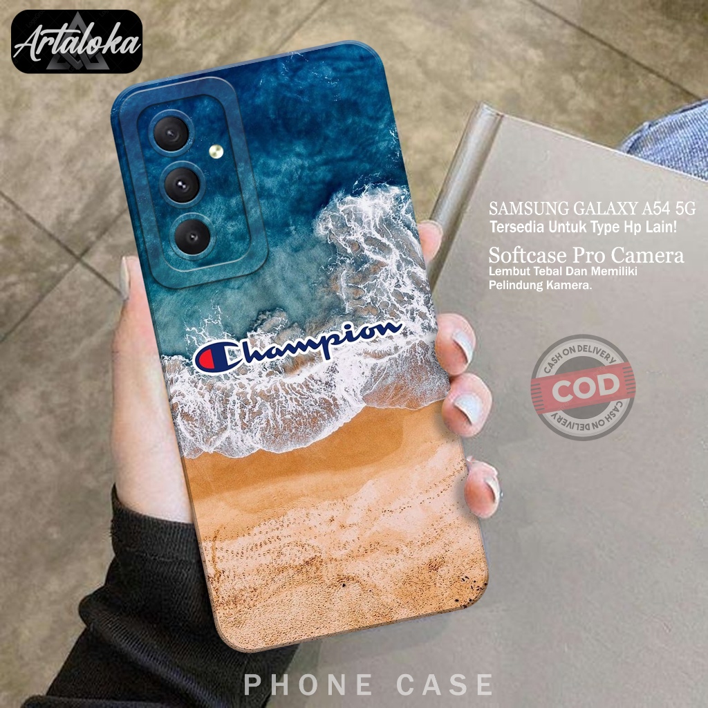 Softcase Hp Samsung Galaxy A54 5G 2023 Fashion Case Branded Case Samsung Galaxy A54 5G Terbaru Silik