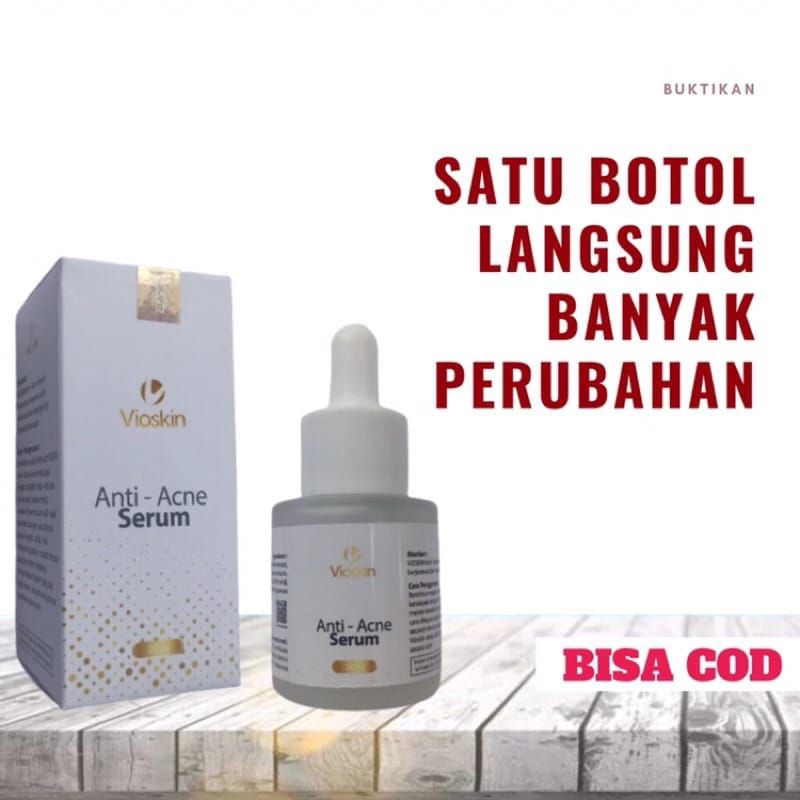VIOSKIN SERUM OBAT PENGHILANG JERAWAT PALING AMPUH PRIA WANITA BPOM
