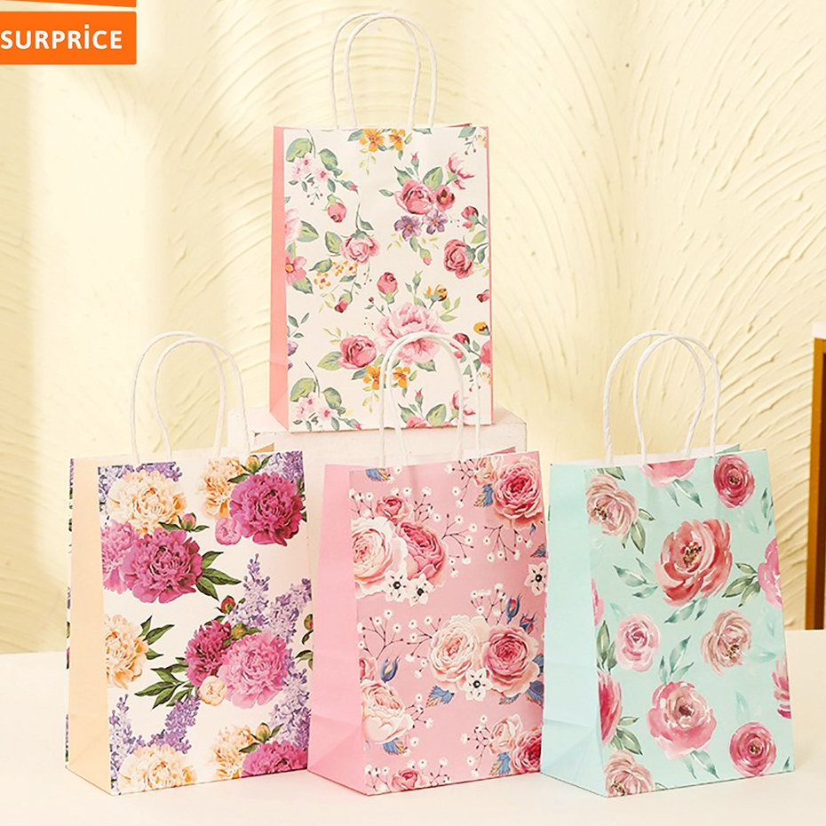 

Surprice Paperbag 15x21x8cm Motif Bunga/Tas Kado/Paperbag Bunga