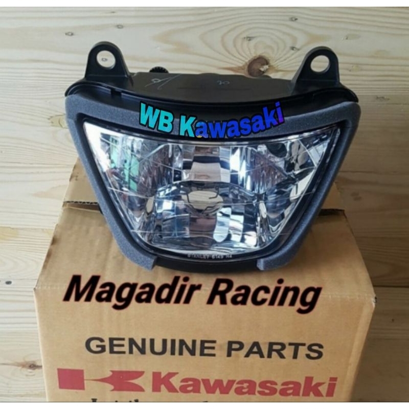 REFLEKTOR LAMPU DEPAN NINJA RR OLD ORIGINAL