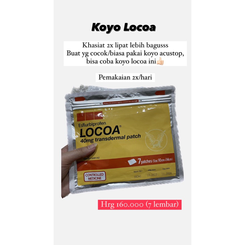 koyo locoa (READY PENANG)