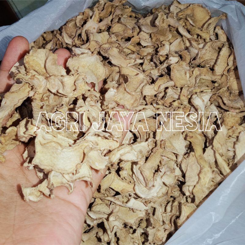 

Kunyit putih iris kering/ Temu putih kering