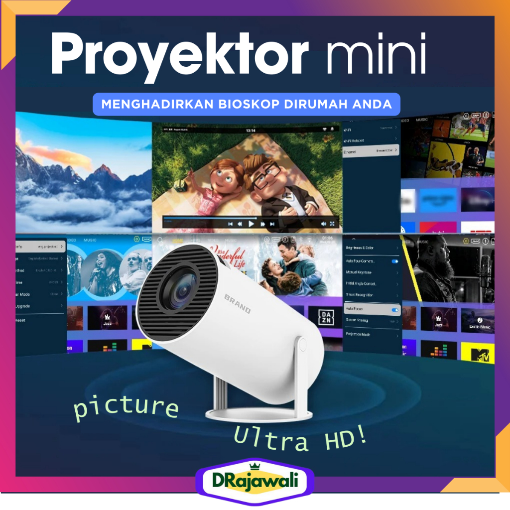 Proyektor Mini Portable