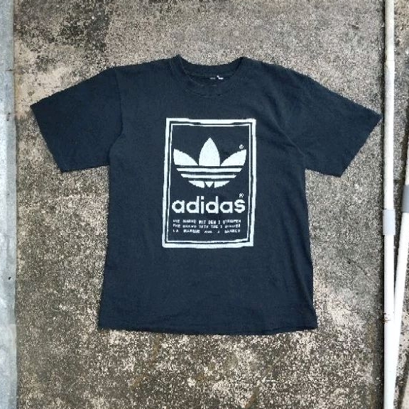 Vintage Adidas Trefoil Big Logo T-shirt