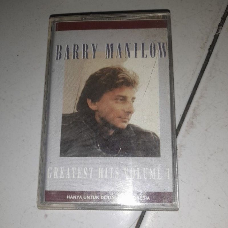 kaset pita barry manilow greatest hits volume 1 (0068)