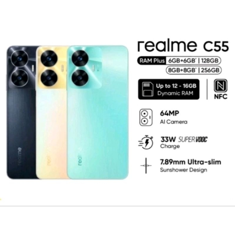 HP REALME C55 6/128 GB | 8/256GB