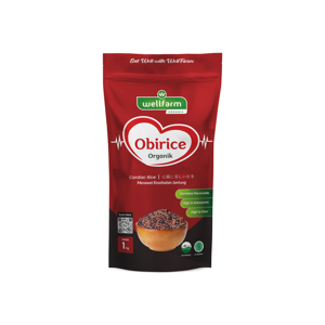 

Beras Organik Untuk Kesehatan Jantung dan Kolestrol / WellFarm Obirice Organic 1Kg