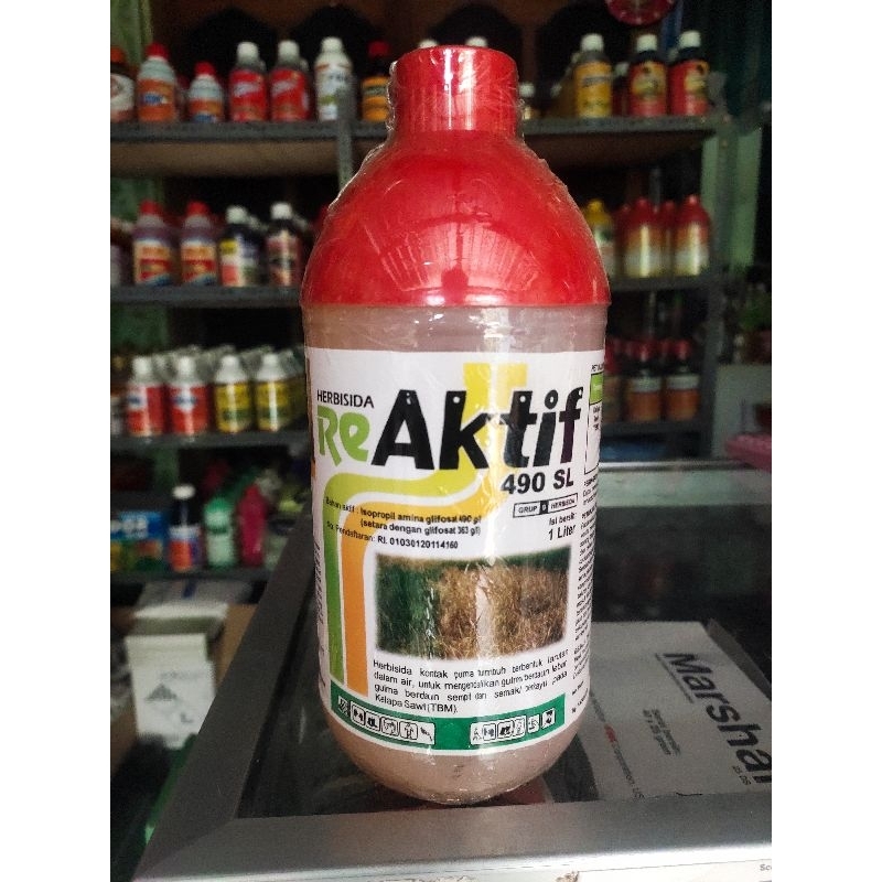 herbisida reaktif 490sl kemasan 1liter