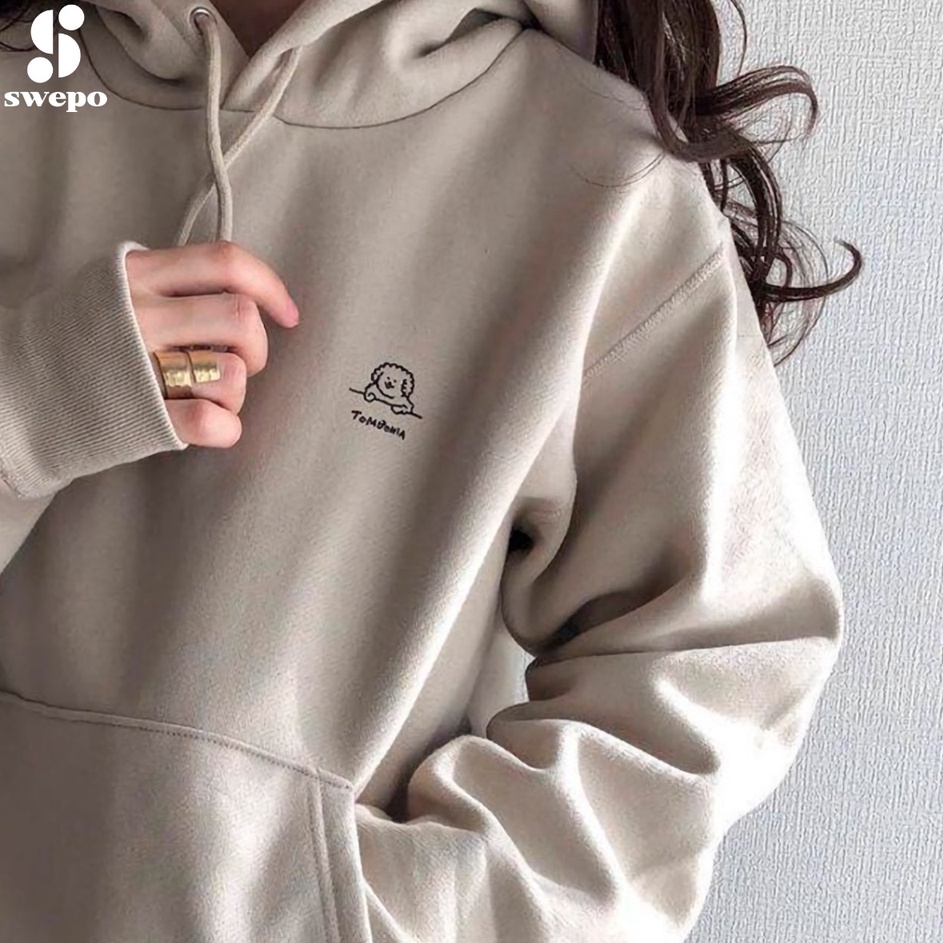 SWEPO Hoodie Jumper Dog (Bordir) M -XXL (Pria & Wanita)