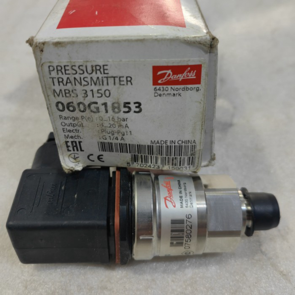 

Dijual PRESSURE TRANSMITTER 16BAR MBS3150 DANFOSS 060G1853 MBS 3150 Limited