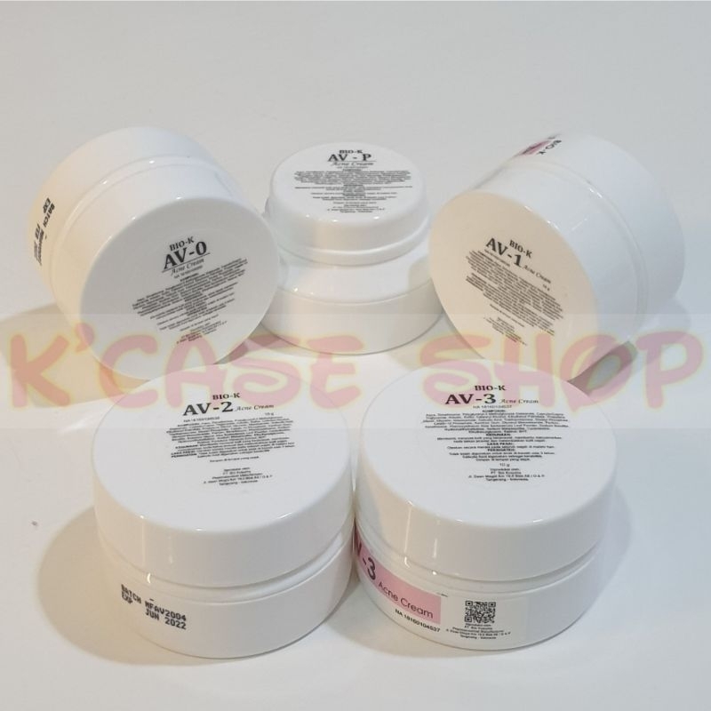 Krim Malam Night Cream Mengatasi Masalah Jerawat Bio K Kusuma AV AVP AV0 AV1 AV2 AV3 ACPP AC-PP 10 g