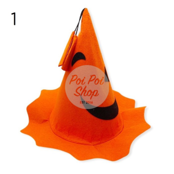 

Unik Topi Labu Lucu Anak Pumpkin Halloween Kostum Halloween Anak Cosplay - Witch #1 Murah