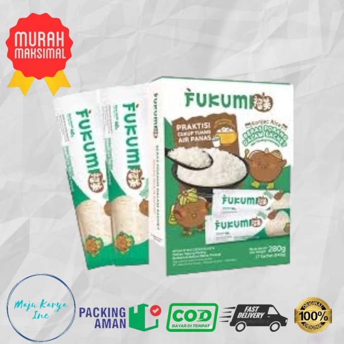 

[⚜Y30$] Fukumi Beras Porang sachet 280grm isi 7 sachet SALE now