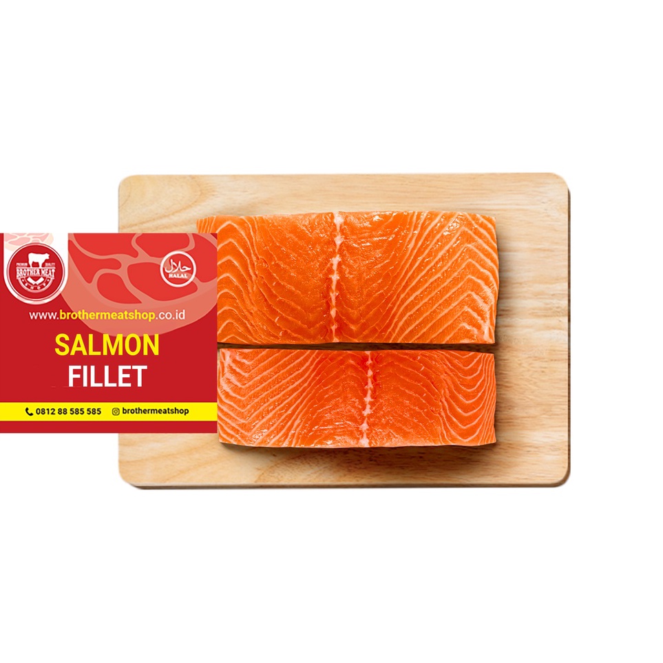 

GBWN7803 HOT Ikan Salmon Fillet Beku, Seafood Frozen