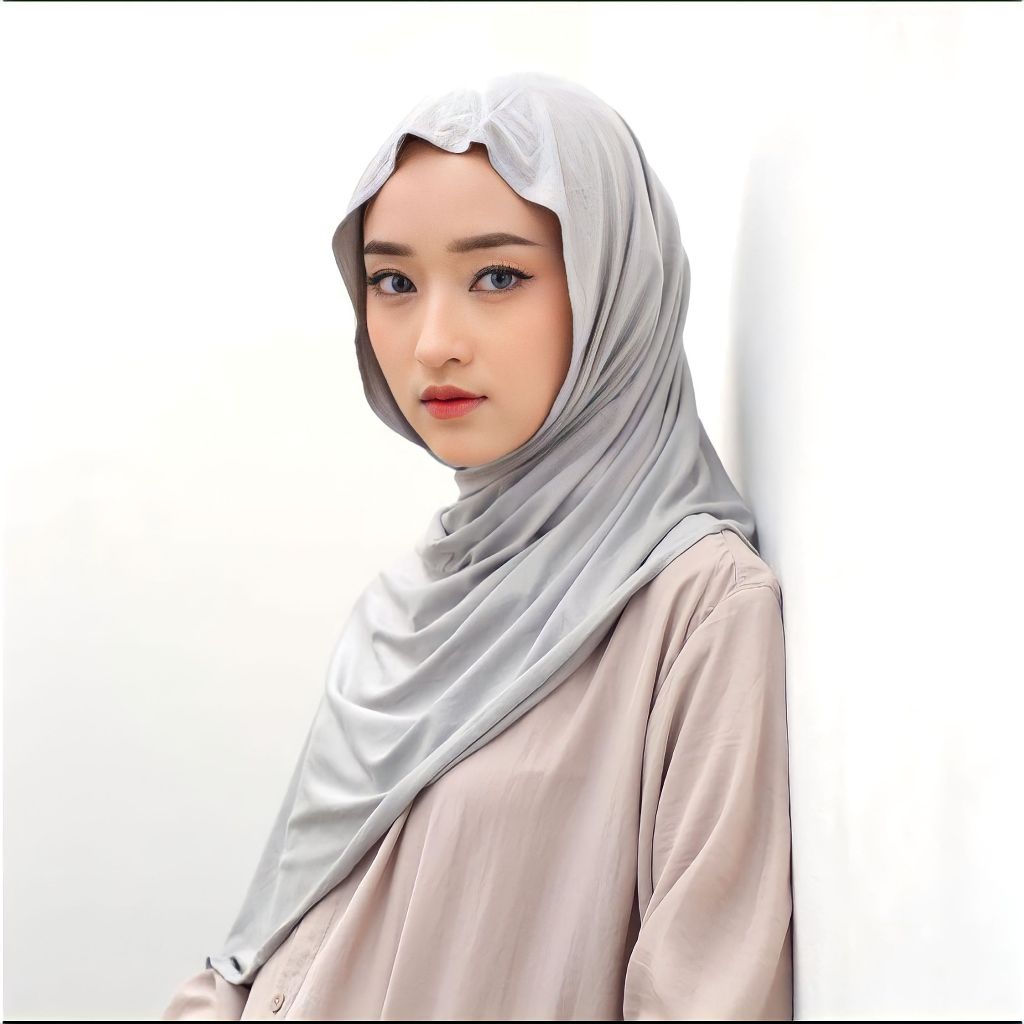 PASHMINA INSTAN JERSEY / HIJAB SEGI EMPAT KERUDUNG PASTAN / JILBAB INSTAN PASHMINA SEGIEMPAT HIJAB INSTAN