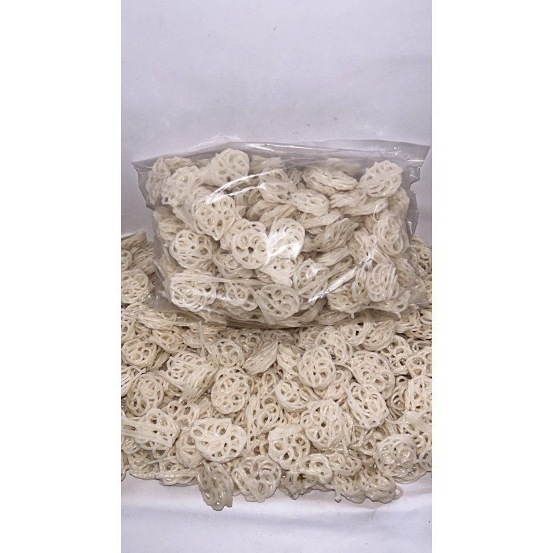 

Kerupuk Mawar Putih Kecil 250gr