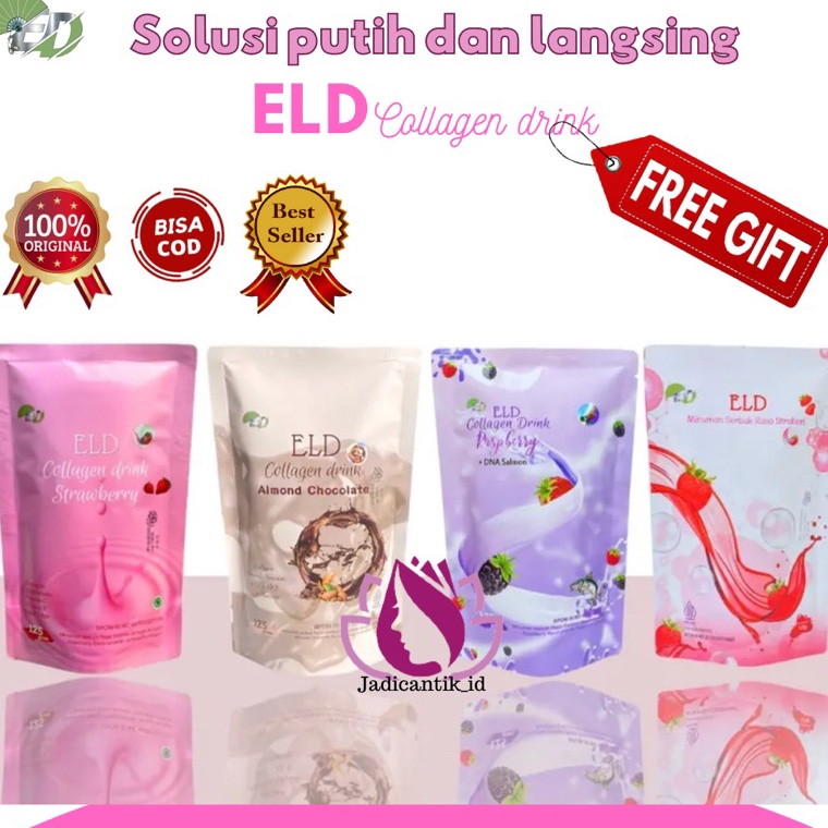 

[✥C32➤] ( gift) ELD collagen drink pemutih dan pelangsing Good product