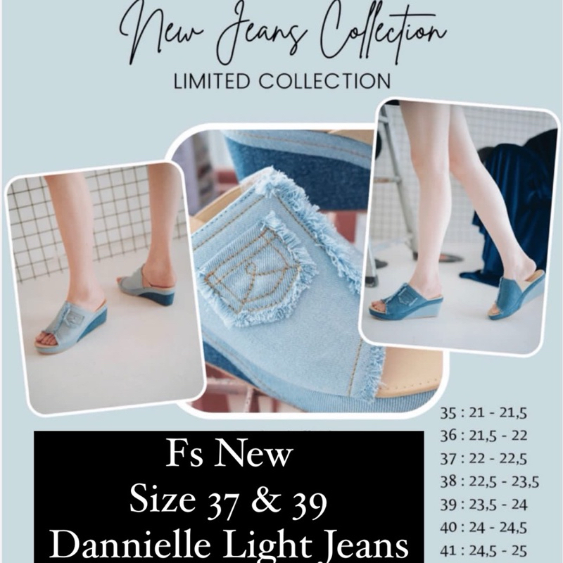 Its byeol X Fairyn Danniele Wedgest Light Jeans