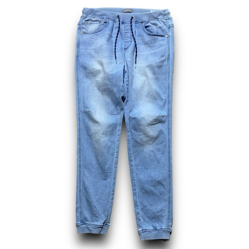 Bayflow Japanese brand Denim Jogger Pants