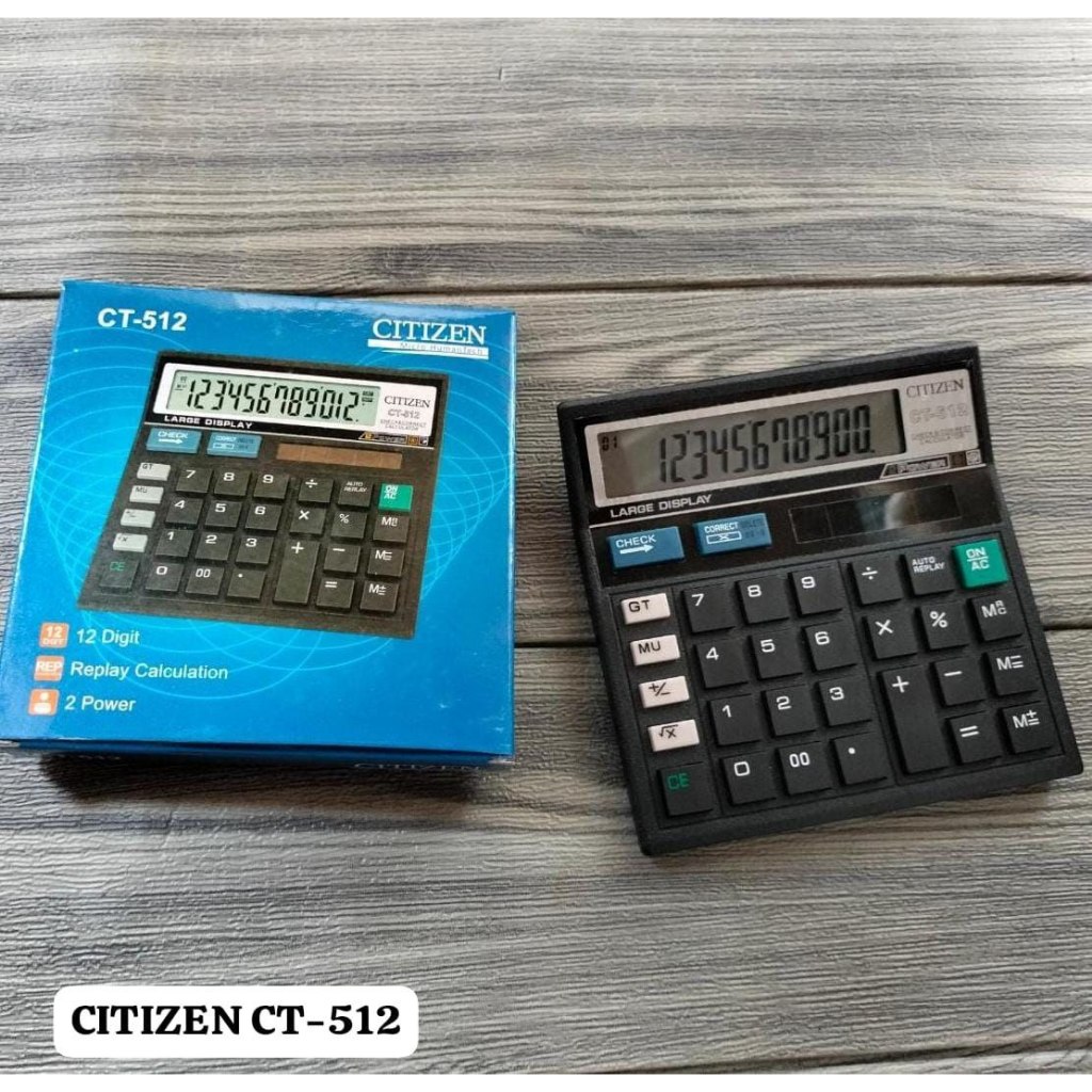 

KALKULATOR CITIZEN CT 512