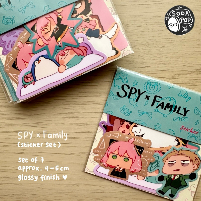 Sticker Set Spy x Family