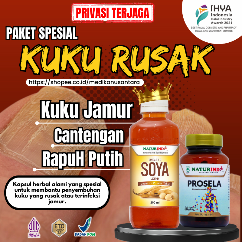 Obat Vitamin Kuku Jamur dan Rusak Cantengan Kaki Tangan Busuk Vitamin Kesehatan Jamur Kuku Rapuh Kun