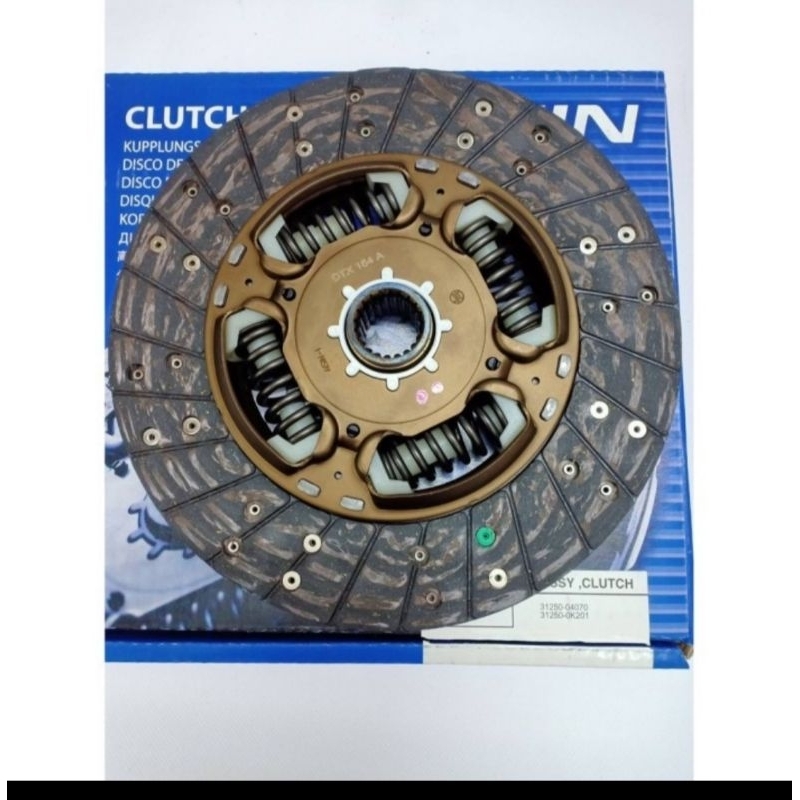 Clutch Disc Fortuner Hiace Commuter Hilux Plat Kopling AISIN DTX 164A