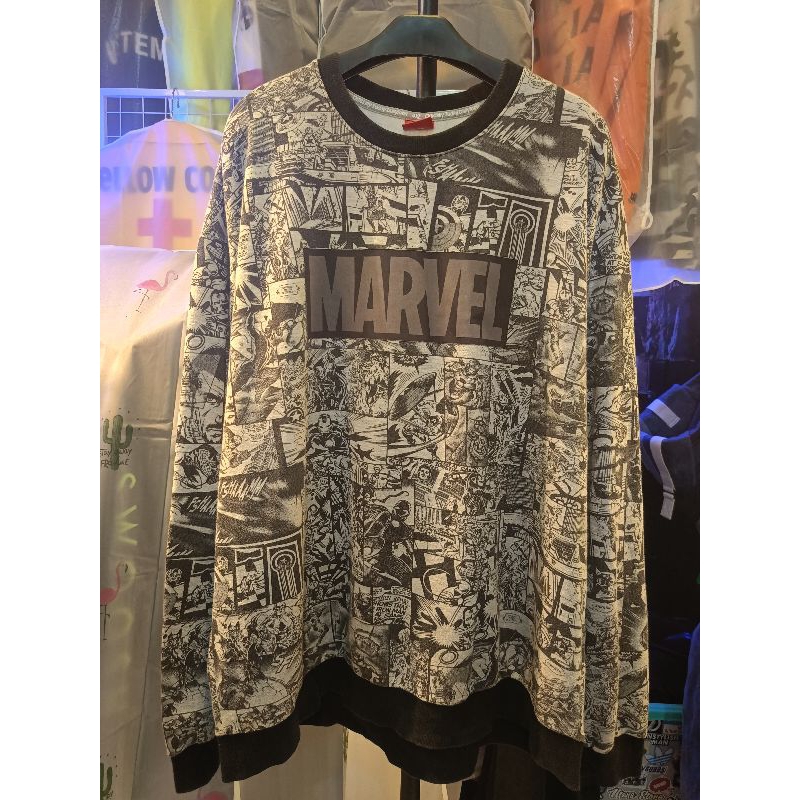 Crewneck Marvel Full Print Second